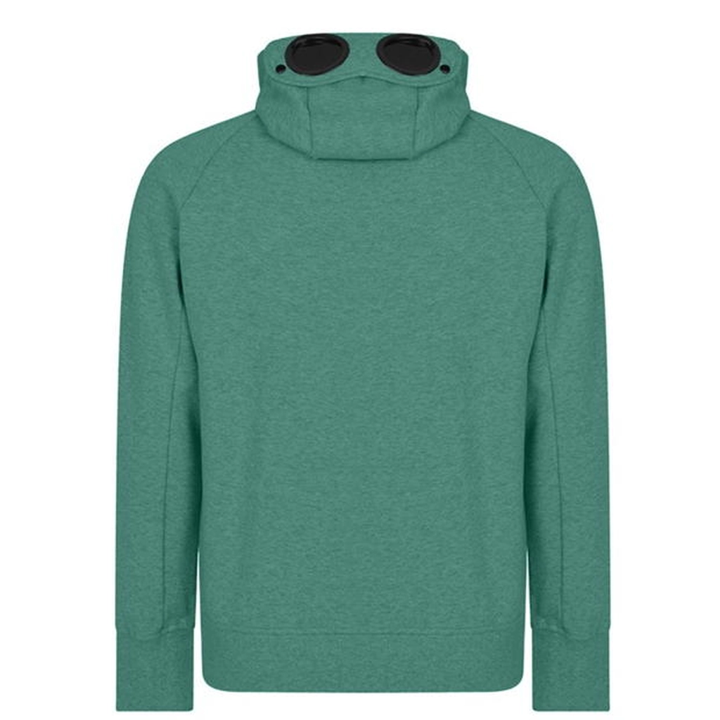 CP Company Full Zip Goggle Hoodie - Green